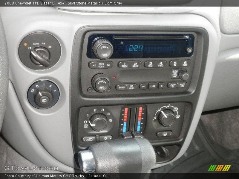 Silverstone Metallic / Light Gray 2008 Chevrolet TrailBlazer LT 4x4
