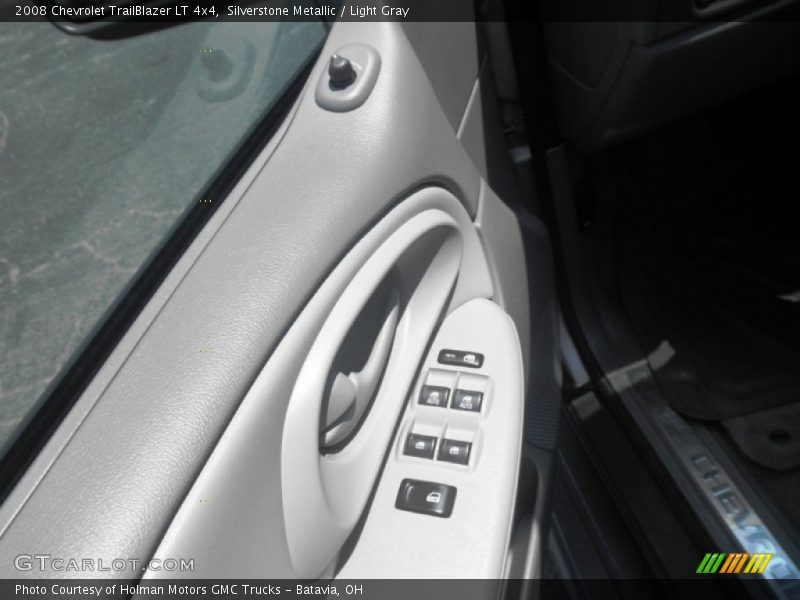 Silverstone Metallic / Light Gray 2008 Chevrolet TrailBlazer LT 4x4