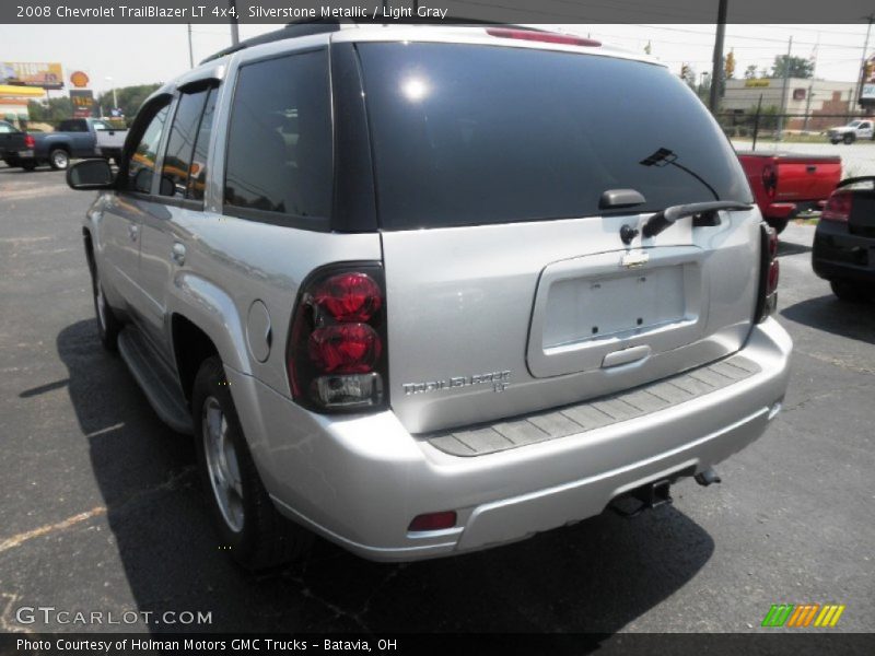 Silverstone Metallic / Light Gray 2008 Chevrolet TrailBlazer LT 4x4