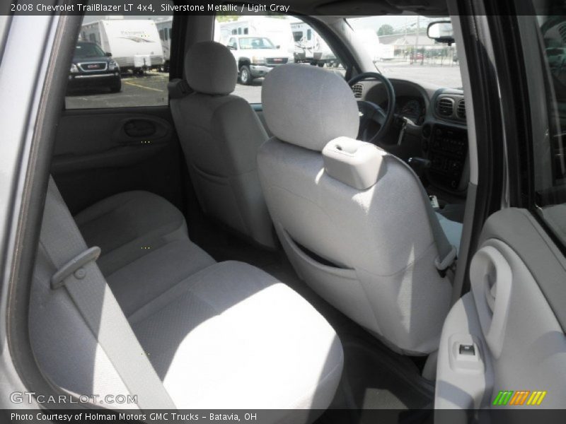 Silverstone Metallic / Light Gray 2008 Chevrolet TrailBlazer LT 4x4