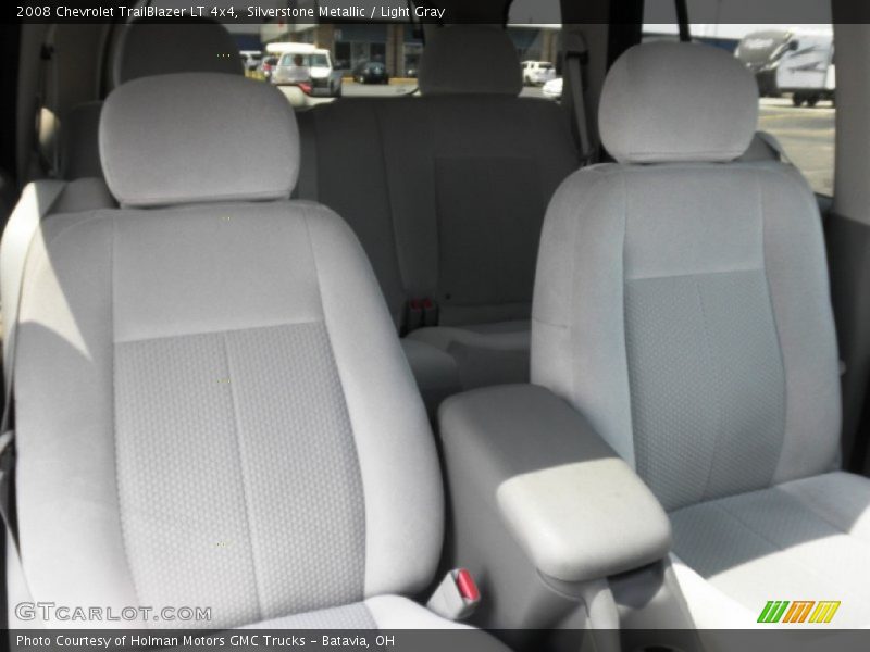 Silverstone Metallic / Light Gray 2008 Chevrolet TrailBlazer LT 4x4