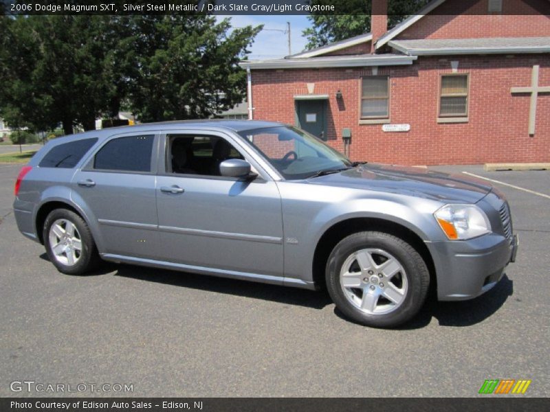 Silver Steel Metallic / Dark Slate Gray/Light Graystone 2006 Dodge Magnum SXT