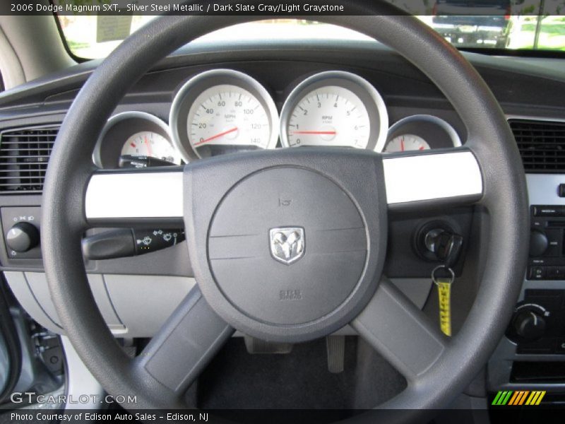 Silver Steel Metallic / Dark Slate Gray/Light Graystone 2006 Dodge Magnum SXT