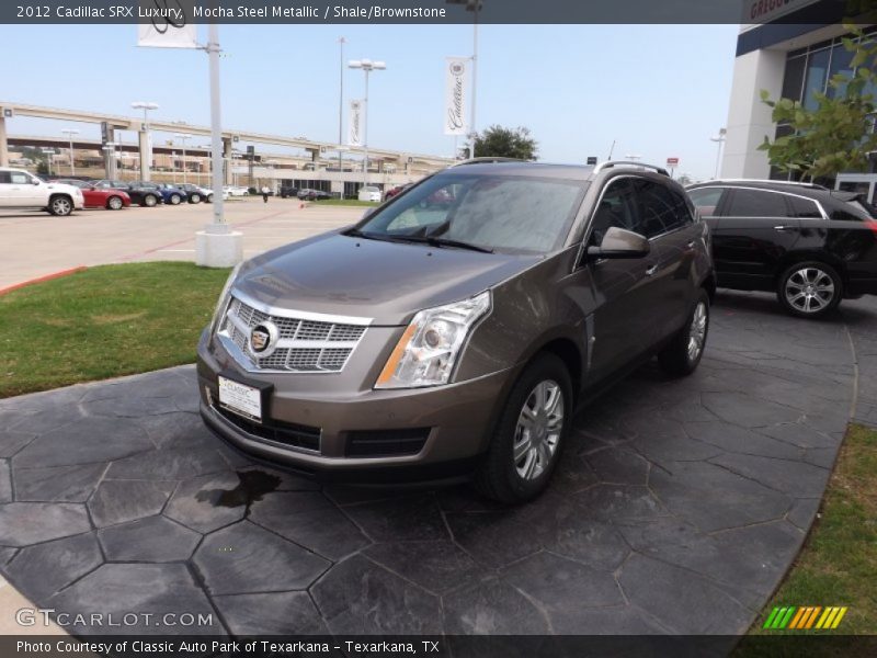 Mocha Steel Metallic / Shale/Brownstone 2012 Cadillac SRX Luxury