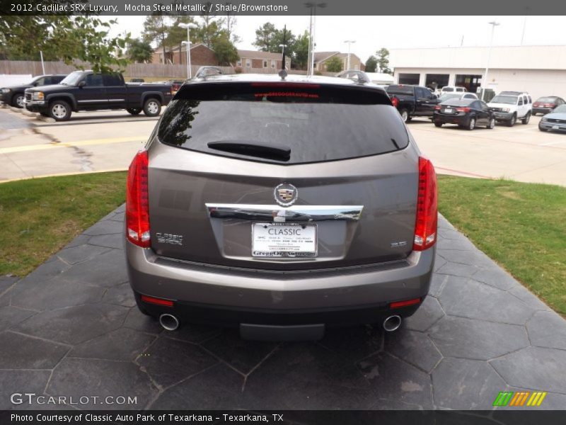 Mocha Steel Metallic / Shale/Brownstone 2012 Cadillac SRX Luxury