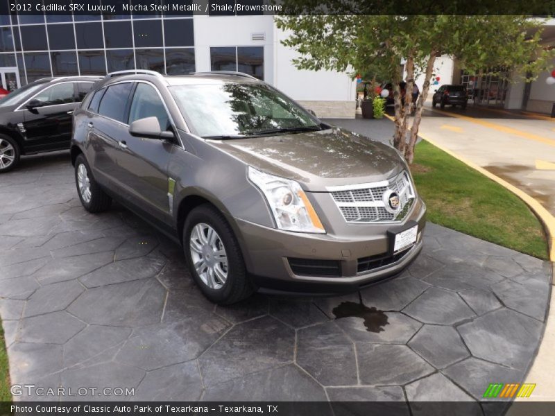 Mocha Steel Metallic / Shale/Brownstone 2012 Cadillac SRX Luxury