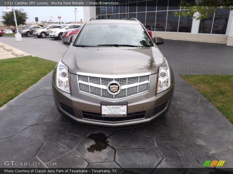 Mocha Steel Metallic / Shale/Brownstone 2012 Cadillac SRX Luxury