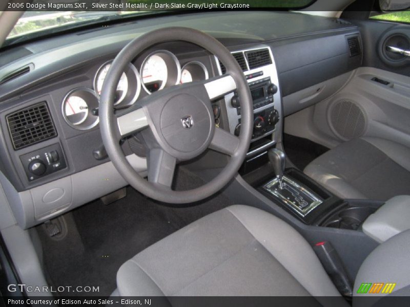Silver Steel Metallic / Dark Slate Gray/Light Graystone 2006 Dodge Magnum SXT