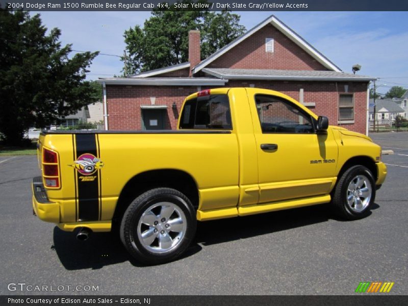 Solar Yellow / Dark Slate Gray/Yellow Accents 2004 Dodge Ram 1500 Rumble Bee Regular Cab 4x4