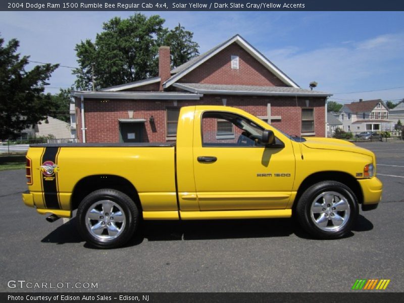 Solar Yellow / Dark Slate Gray/Yellow Accents 2004 Dodge Ram 1500 Rumble Bee Regular Cab 4x4