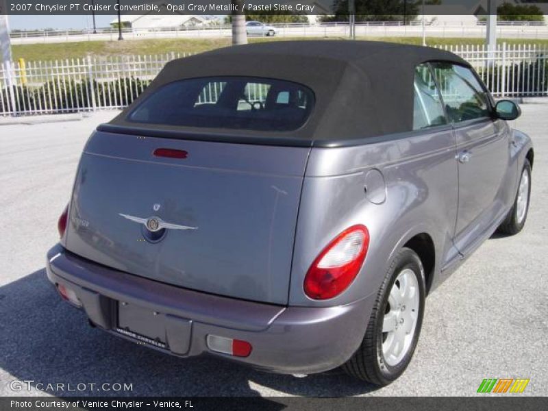 Opal Gray Metallic / Pastel Slate Gray 2007 Chrysler PT Cruiser Convertible