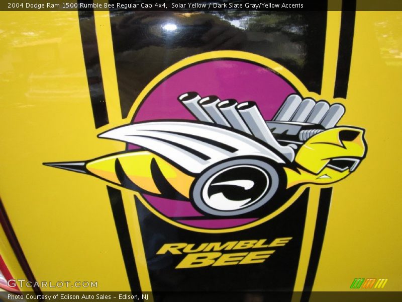 Solar Yellow / Dark Slate Gray/Yellow Accents 2004 Dodge Ram 1500 Rumble Bee Regular Cab 4x4