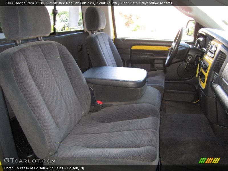 Solar Yellow / Dark Slate Gray/Yellow Accents 2004 Dodge Ram 1500 Rumble Bee Regular Cab 4x4
