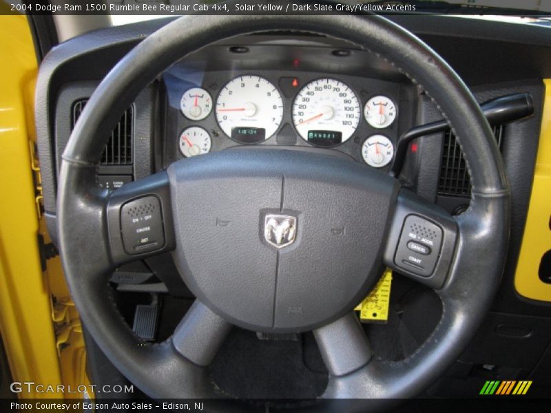 Solar Yellow / Dark Slate Gray/Yellow Accents 2004 Dodge Ram 1500 Rumble Bee Regular Cab 4x4