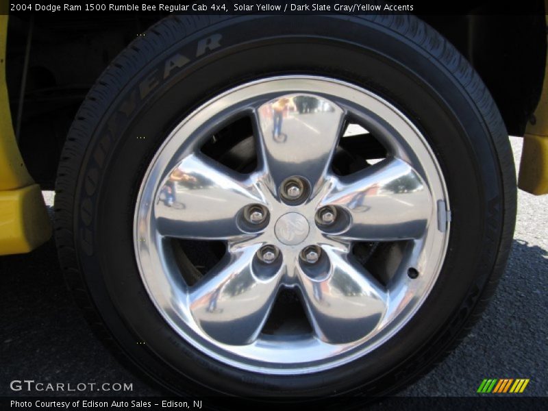 Solar Yellow / Dark Slate Gray/Yellow Accents 2004 Dodge Ram 1500 Rumble Bee Regular Cab 4x4