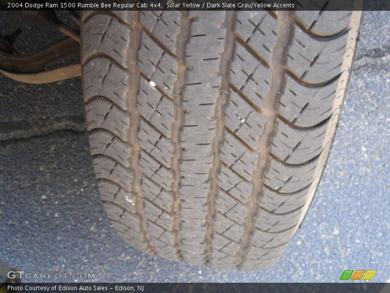 Solar Yellow / Dark Slate Gray/Yellow Accents 2004 Dodge Ram 1500 Rumble Bee Regular Cab 4x4