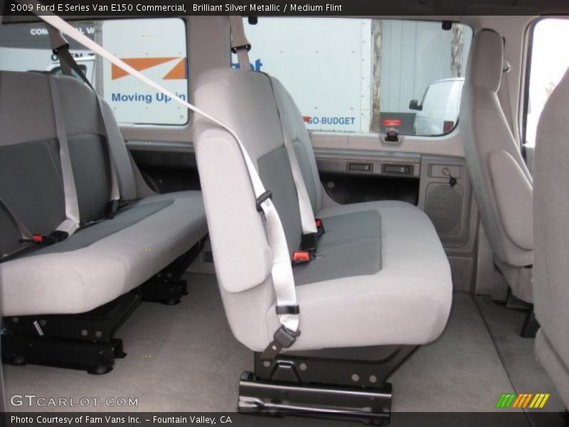 Brilliant Silver Metallic / Medium Flint 2009 Ford E Series Van E150 Commercial
