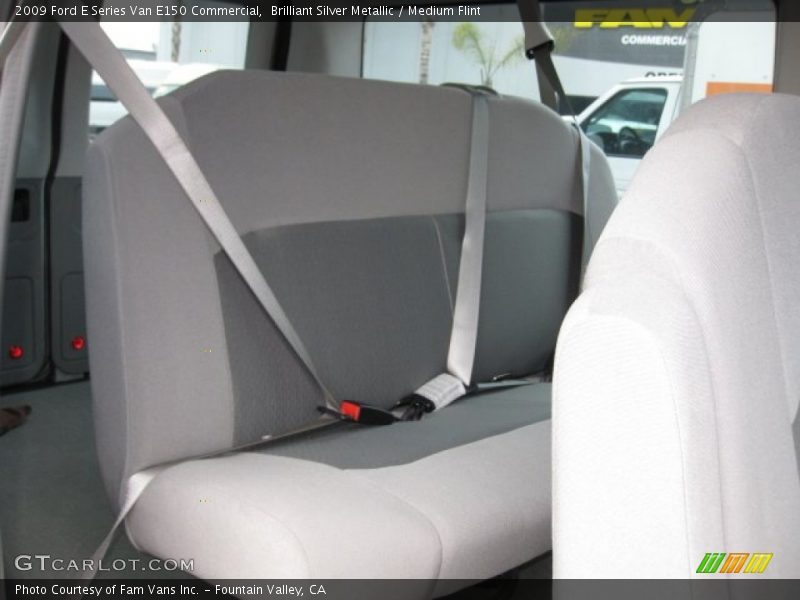 Brilliant Silver Metallic / Medium Flint 2009 Ford E Series Van E150 Commercial