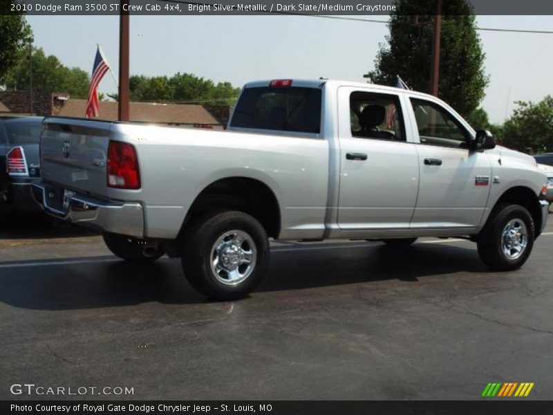 Bright Silver Metallic / Dark Slate/Medium Graystone 2010 Dodge Ram 3500 ST Crew Cab 4x4