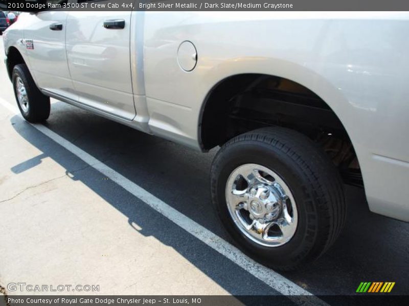 Bright Silver Metallic / Dark Slate/Medium Graystone 2010 Dodge Ram 3500 ST Crew Cab 4x4