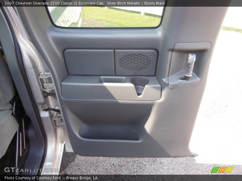 Silver Birch Metallic / Ebony Black 2007 Chevrolet Silverado 1500 Classic LS Extended Cab