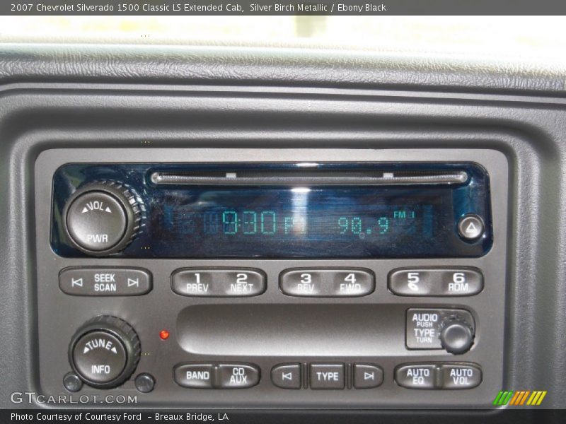 Silver Birch Metallic / Ebony Black 2007 Chevrolet Silverado 1500 Classic LS Extended Cab