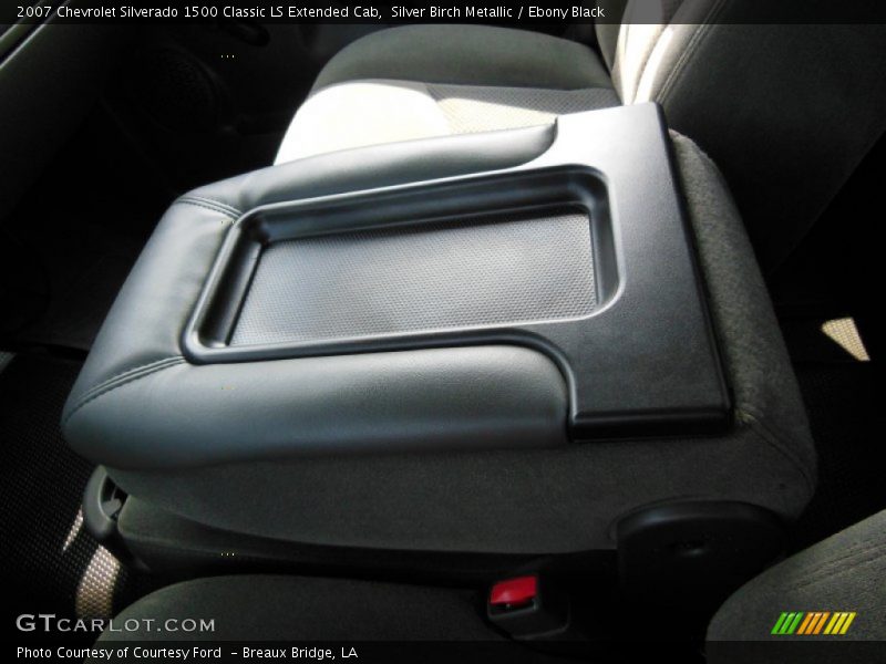 Silver Birch Metallic / Ebony Black 2007 Chevrolet Silverado 1500 Classic LS Extended Cab
