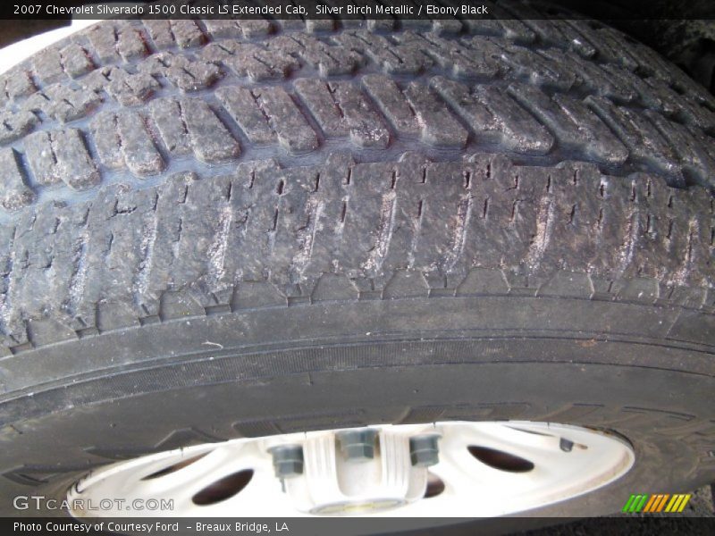 Silver Birch Metallic / Ebony Black 2007 Chevrolet Silverado 1500 Classic LS Extended Cab