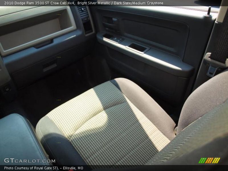 Bright Silver Metallic / Dark Slate/Medium Graystone 2010 Dodge Ram 3500 ST Crew Cab 4x4