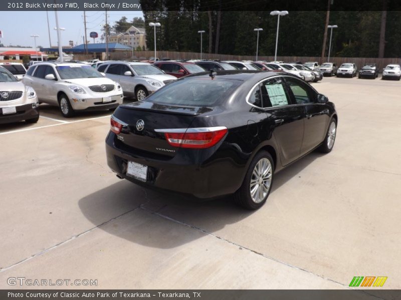 Black Onyx / Ebony 2012 Buick Verano FWD