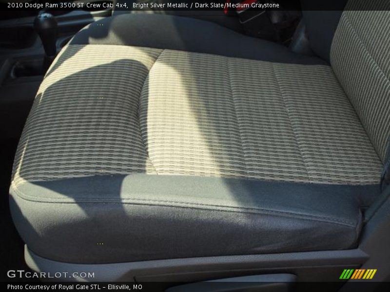 Bright Silver Metallic / Dark Slate/Medium Graystone 2010 Dodge Ram 3500 ST Crew Cab 4x4