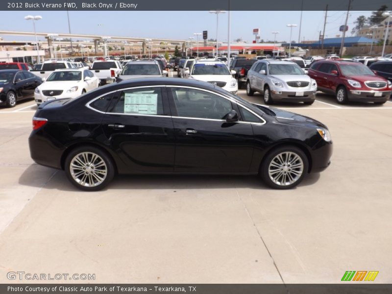 Black Onyx / Ebony 2012 Buick Verano FWD