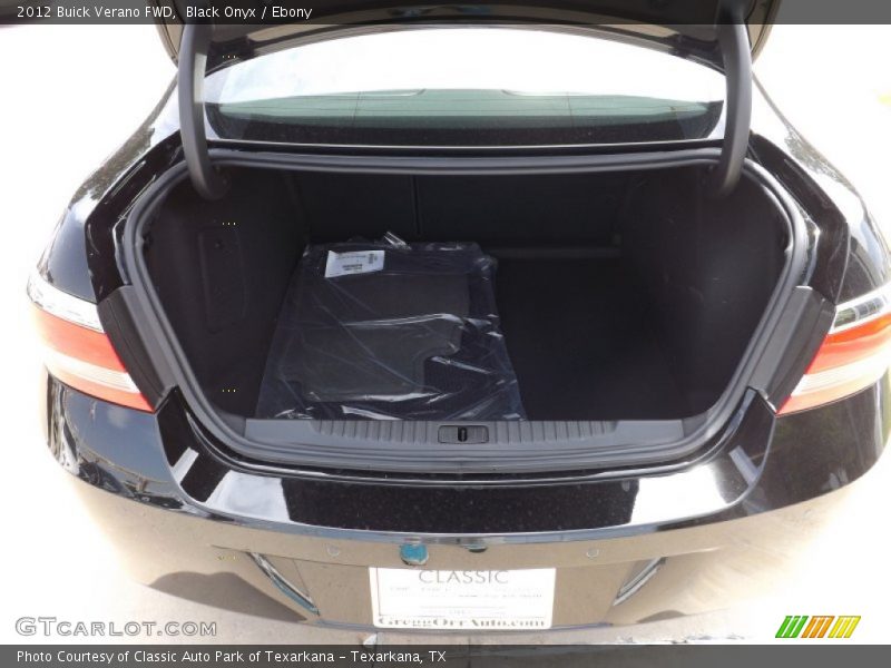 Black Onyx / Ebony 2012 Buick Verano FWD