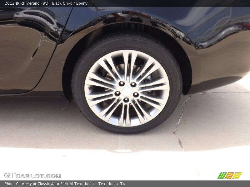 Black Onyx / Ebony 2012 Buick Verano FWD