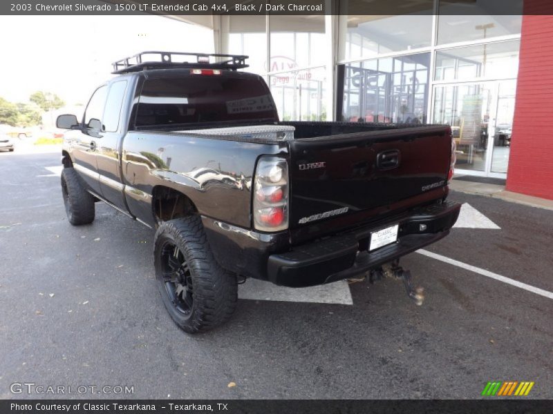 Black / Dark Charcoal 2003 Chevrolet Silverado 1500 LT Extended Cab 4x4