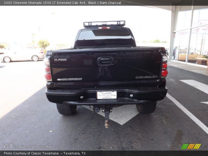 Black / Dark Charcoal 2003 Chevrolet Silverado 1500 LT Extended Cab 4x4