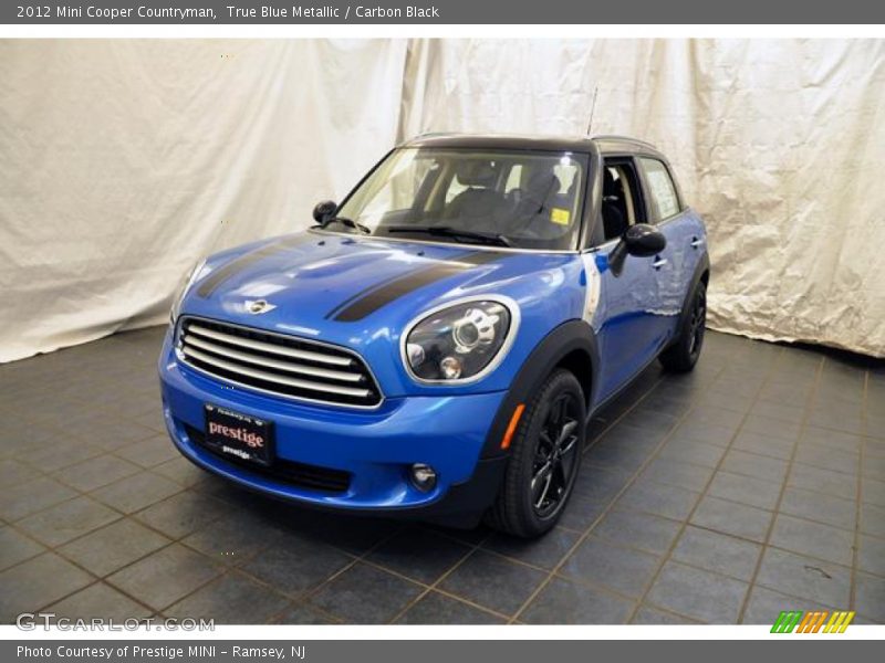 True Blue Metallic / Carbon Black 2012 Mini Cooper Countryman