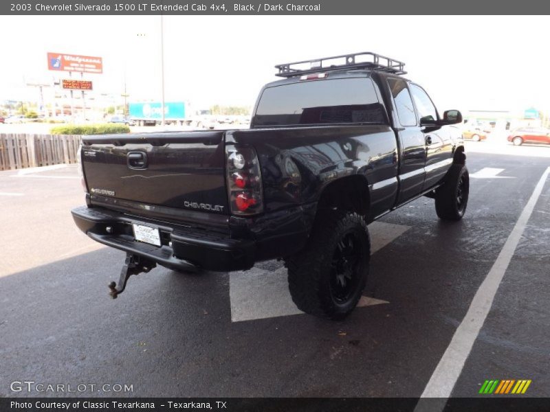 Black / Dark Charcoal 2003 Chevrolet Silverado 1500 LT Extended Cab 4x4