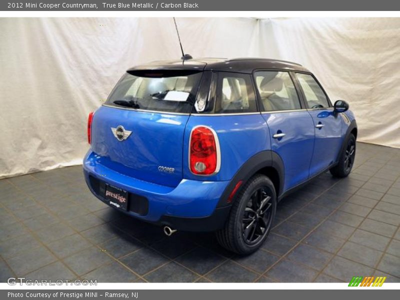 True Blue Metallic / Carbon Black 2012 Mini Cooper Countryman