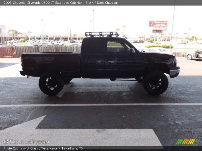 Black / Dark Charcoal 2003 Chevrolet Silverado 1500 LT Extended Cab 4x4