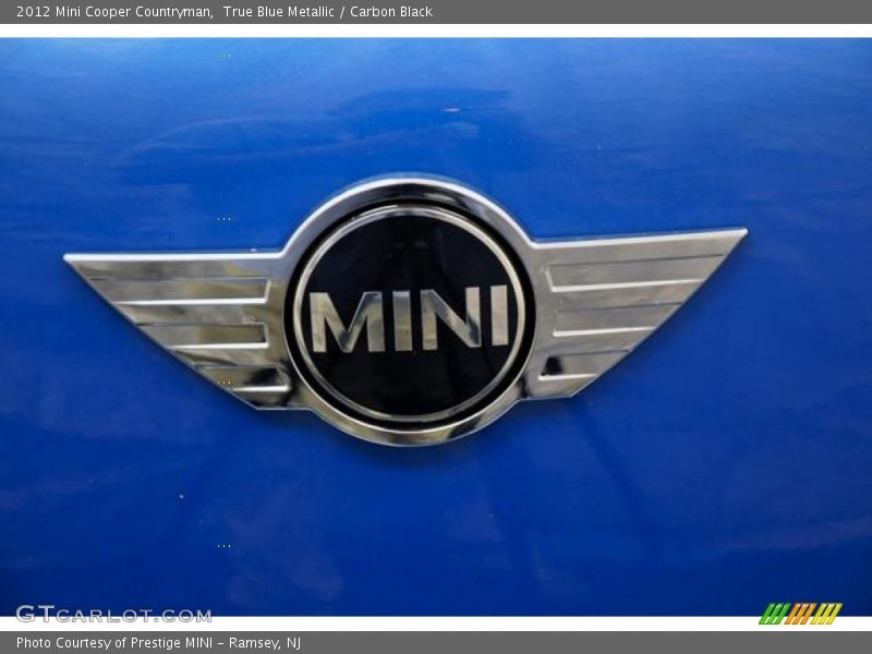 True Blue Metallic / Carbon Black 2012 Mini Cooper Countryman