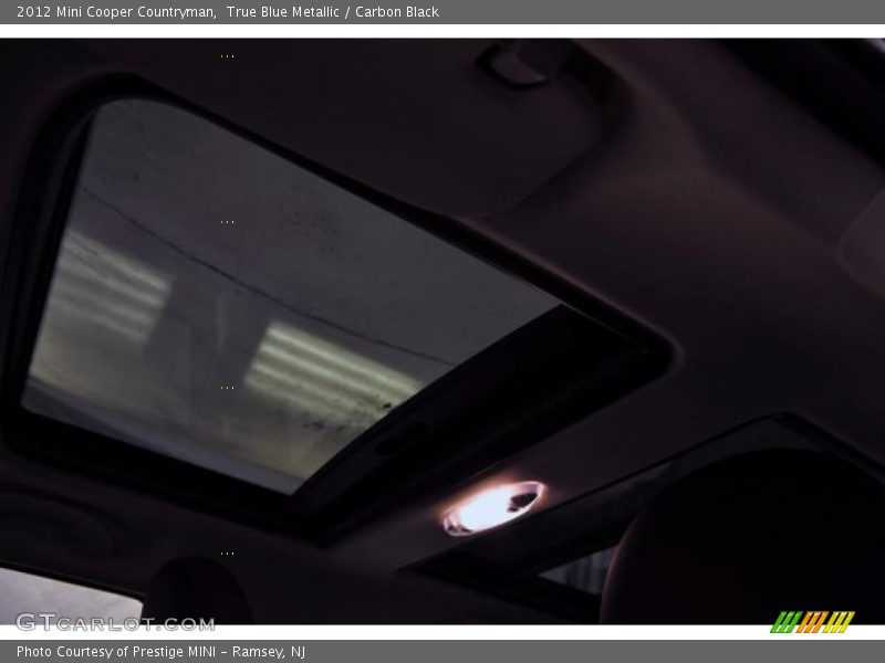True Blue Metallic / Carbon Black 2012 Mini Cooper Countryman