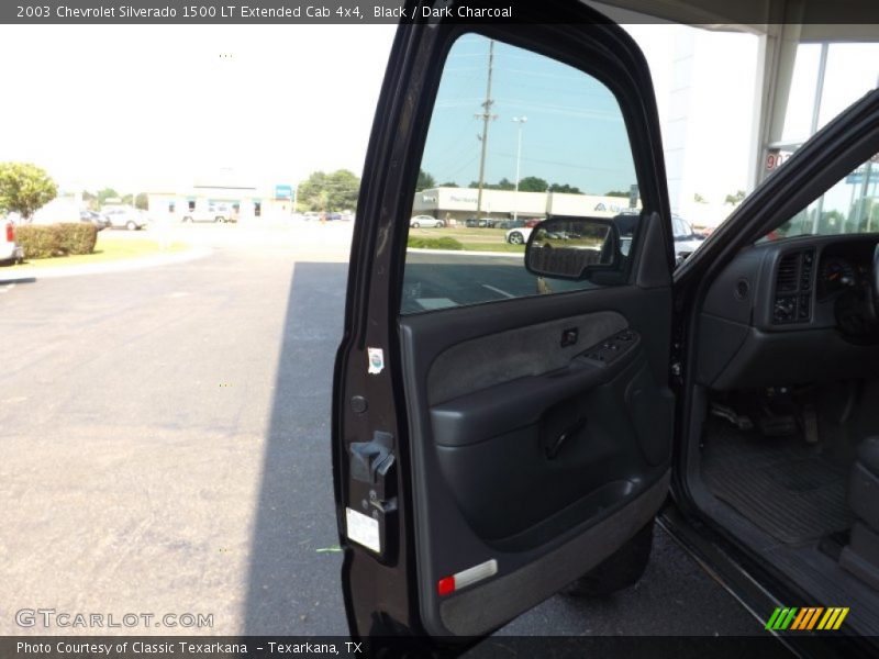 Black / Dark Charcoal 2003 Chevrolet Silverado 1500 LT Extended Cab 4x4