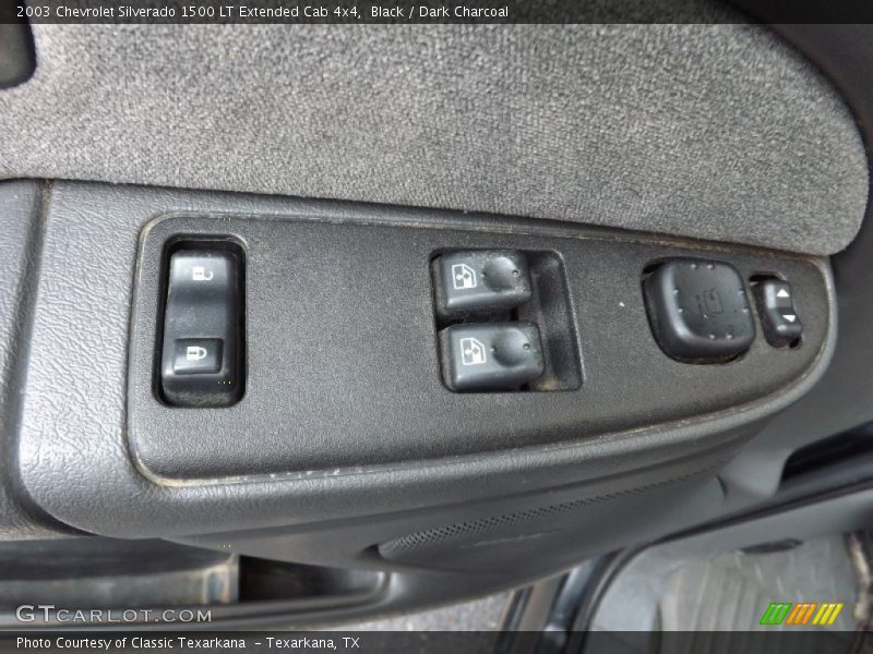 Black / Dark Charcoal 2003 Chevrolet Silverado 1500 LT Extended Cab 4x4