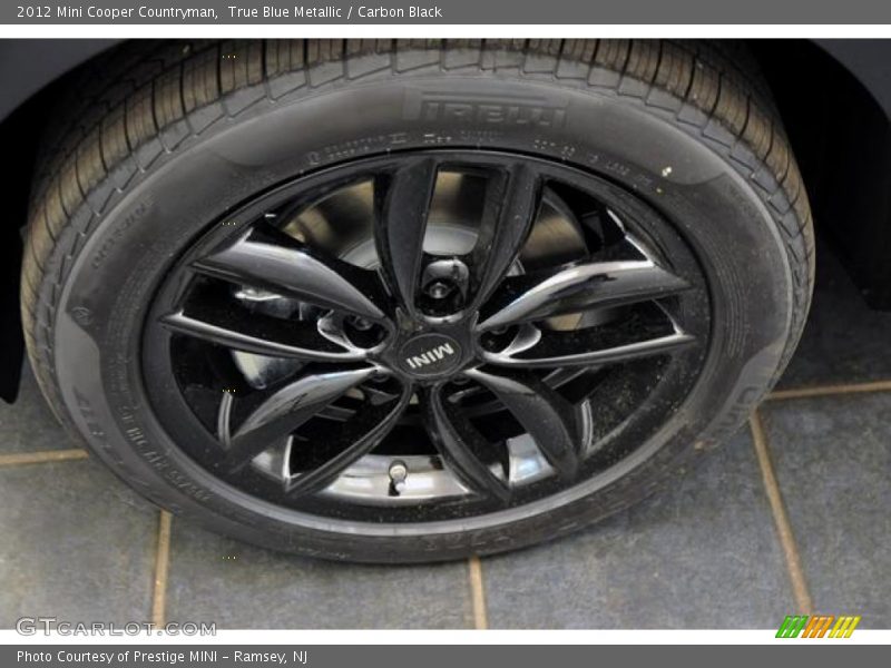 True Blue Metallic / Carbon Black 2012 Mini Cooper Countryman