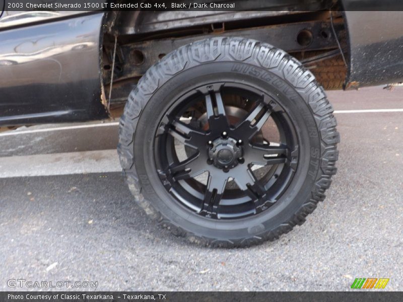Custom Wheels of 2003 Silverado 1500 LT Extended Cab 4x4
