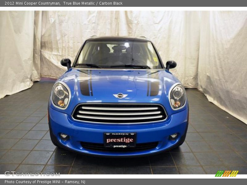 True Blue Metallic / Carbon Black 2012 Mini Cooper Countryman