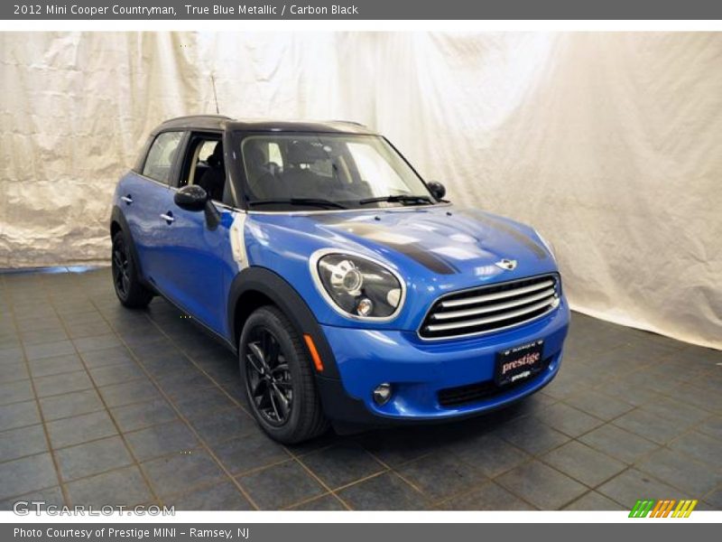 True Blue Metallic / Carbon Black 2012 Mini Cooper Countryman