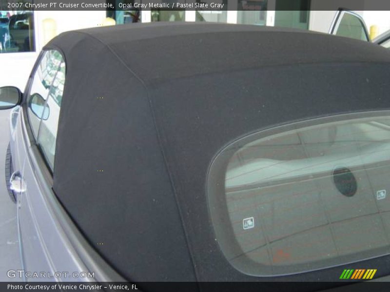Opal Gray Metallic / Pastel Slate Gray 2007 Chrysler PT Cruiser Convertible