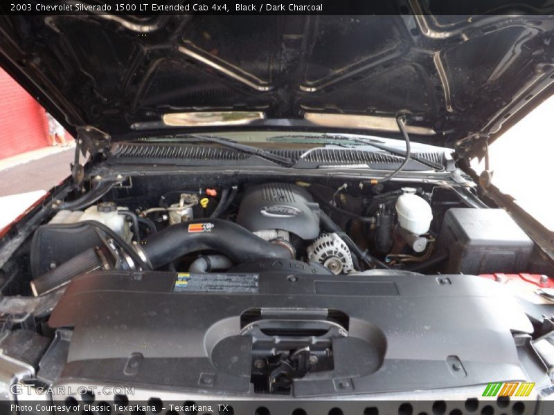 Black / Dark Charcoal 2003 Chevrolet Silverado 1500 LT Extended Cab 4x4